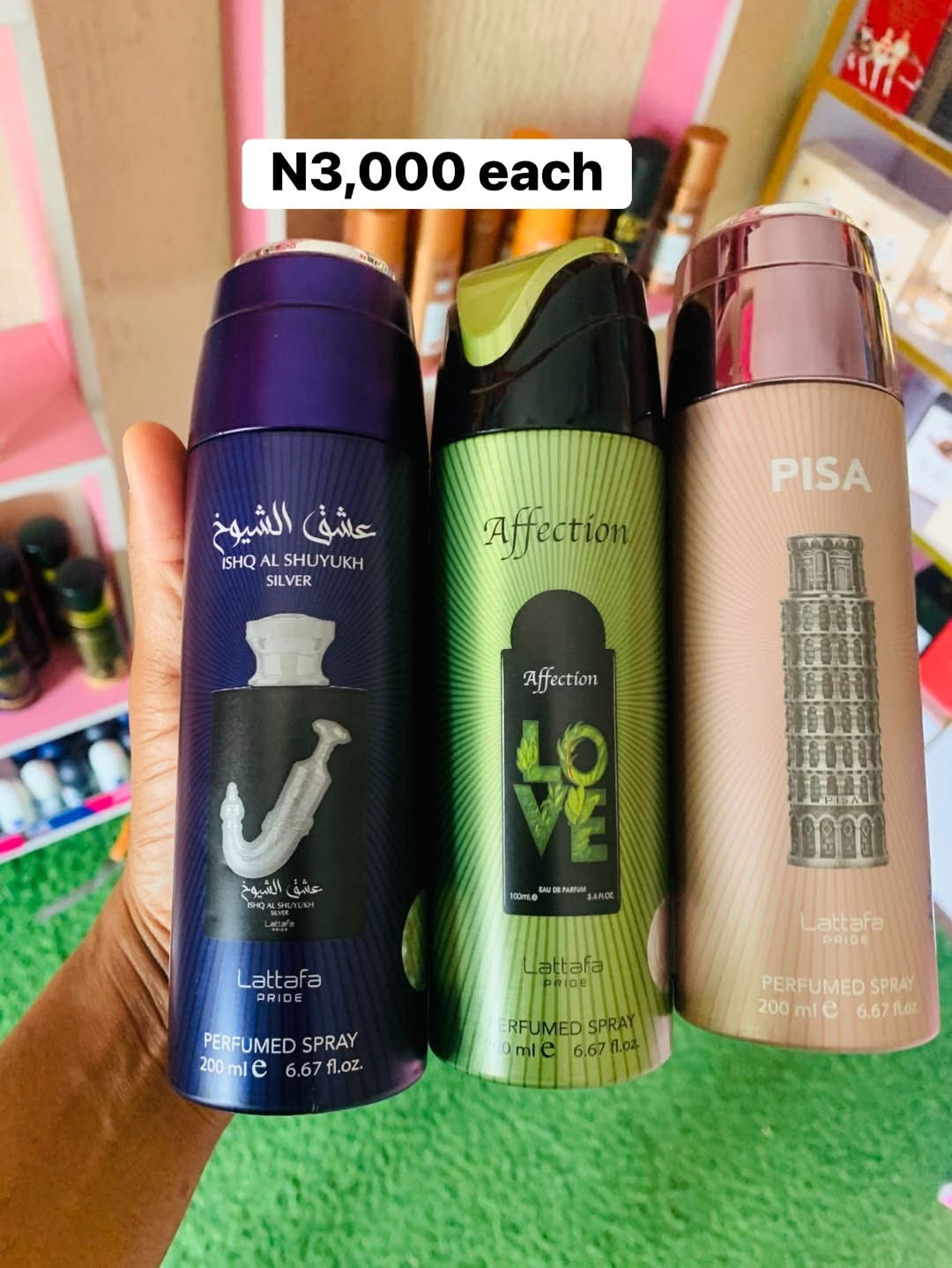 200ML LATTAFA BODYSPRAY