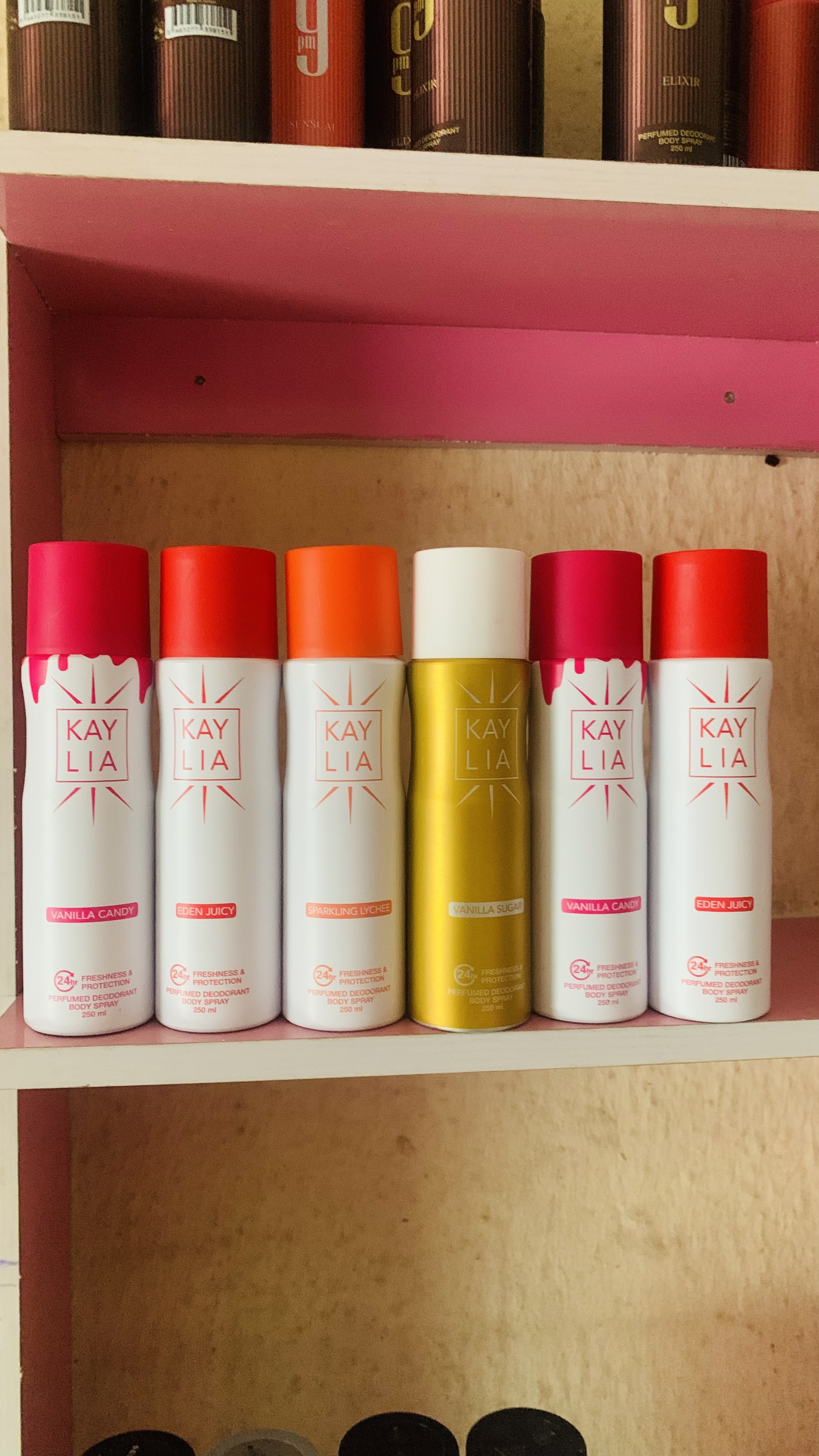 250ML KALY BODYSPRAYS