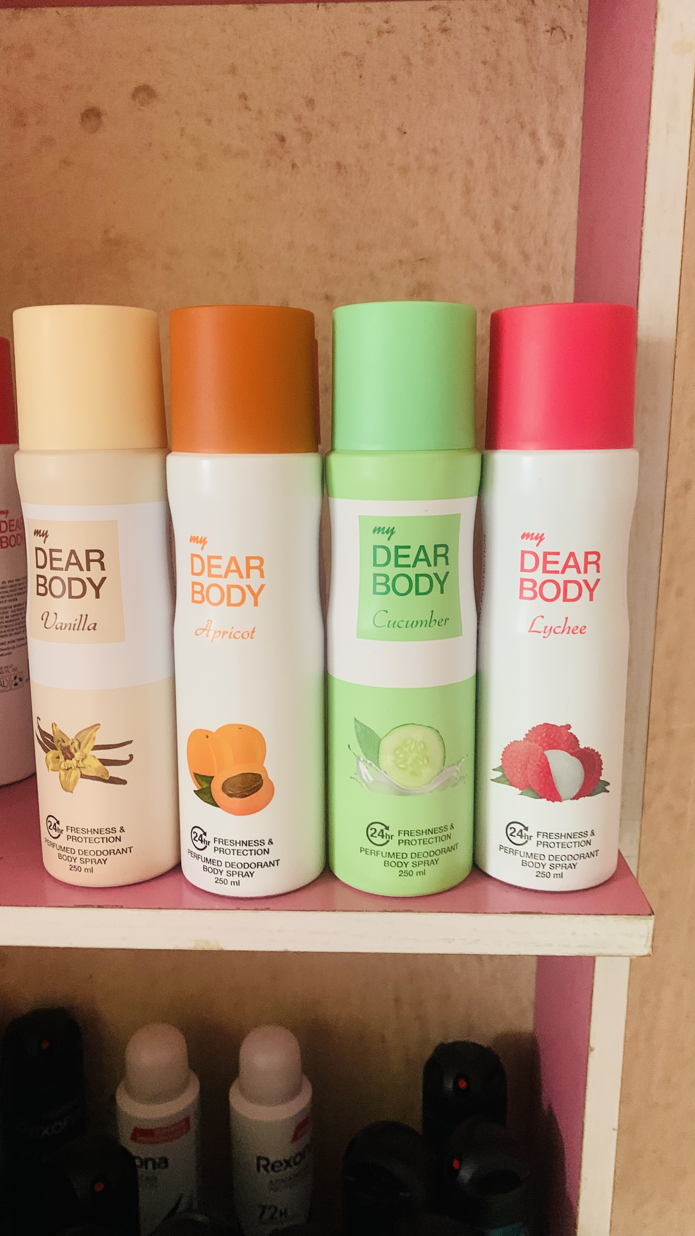 250ML MY DEAR BODYSPRAYS