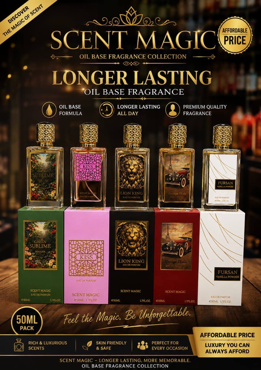 50ML SCENT AND MaGIC