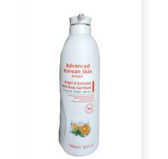 Advanced Korean Skin Bright & Exfoliate Mint Body Gel Wash