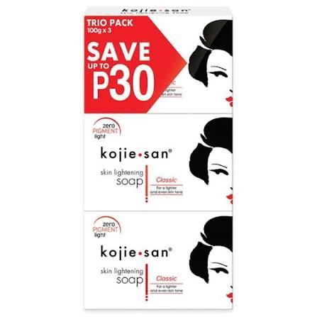 KOJIE SAN Skin Lightening Classic Soap 100g x3