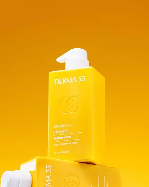 Derma 55 Vitamin C + Turmeric Body Treatment Cream