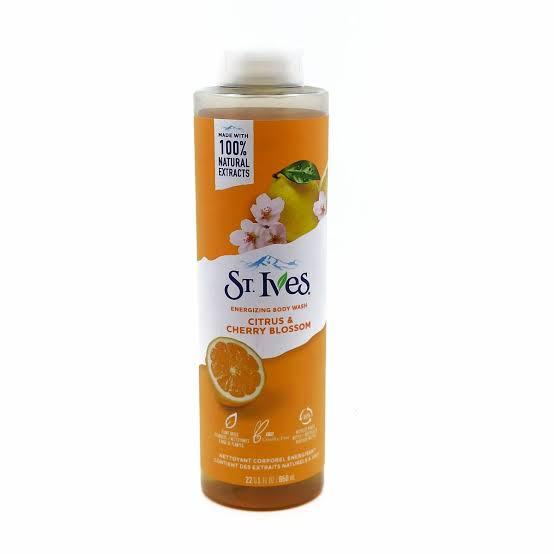 St. Ives Citrus And Cherry Blossom Body Wash 650ml