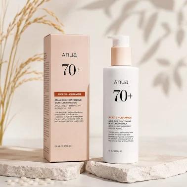 Anua Rice 70 + Ceramide Intensive Moisturizing Milk 150ml