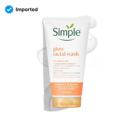 Simple Glow Facial Wash