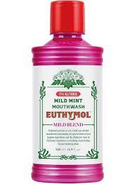 Euthymol Mild Mint Mouthwash (Mild Blend) - 500ml