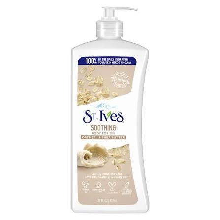 St. Ives Soothing Oatmeal & Shea Butter Body Lotion 621ml