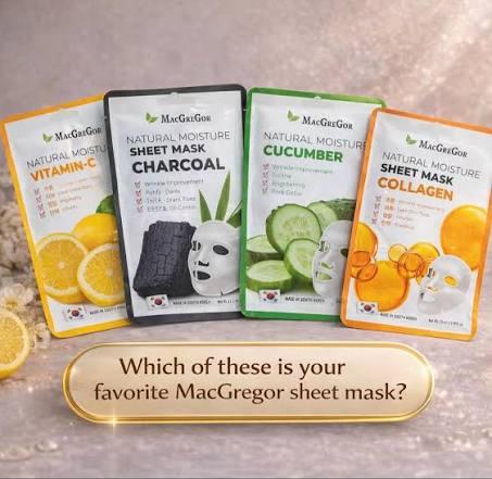 MacGregor Sheet Mask Charcoal 23ml