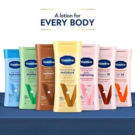 VASELINE BODY LOTION