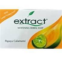 Extract Whitening Herbal Soap (Papaya & Calamansi) 125g